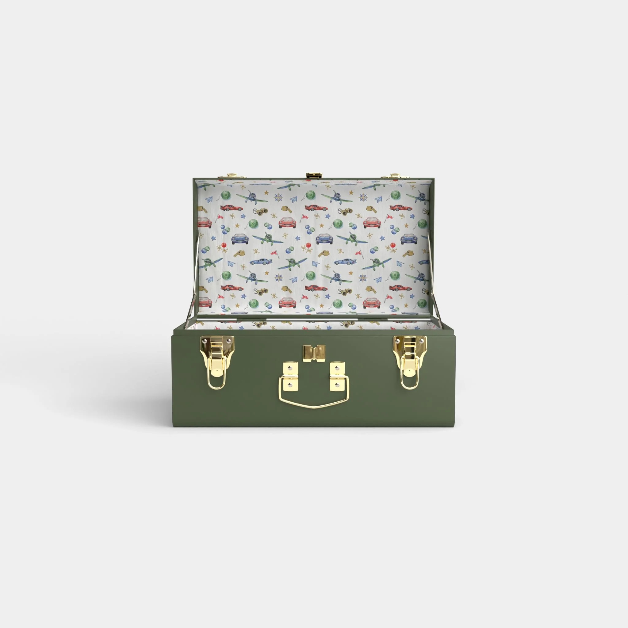 Warehouse Sale Green Mini Trunk | Petite Keep, LLC