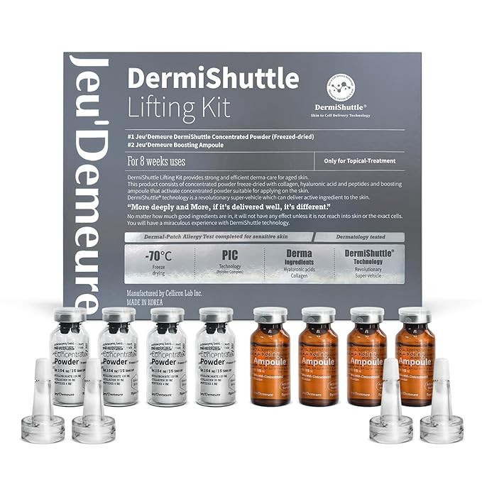JEU'DEMEURE DermiShuttle Lifting Kit - Anti Aging Serum, Face Serum for Firming, Anti Wrinkle, Sk... | Amazon (US)