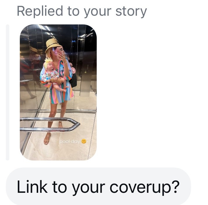 Summer striped summer colors coverup 💞☀️

#LTKStyleTip #LTKSwim #LTKFindsUnder50