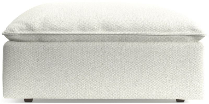 Lotus Deep Modular Low Ottoman + Reviews | Crate & Barrel | Crate & Barrel