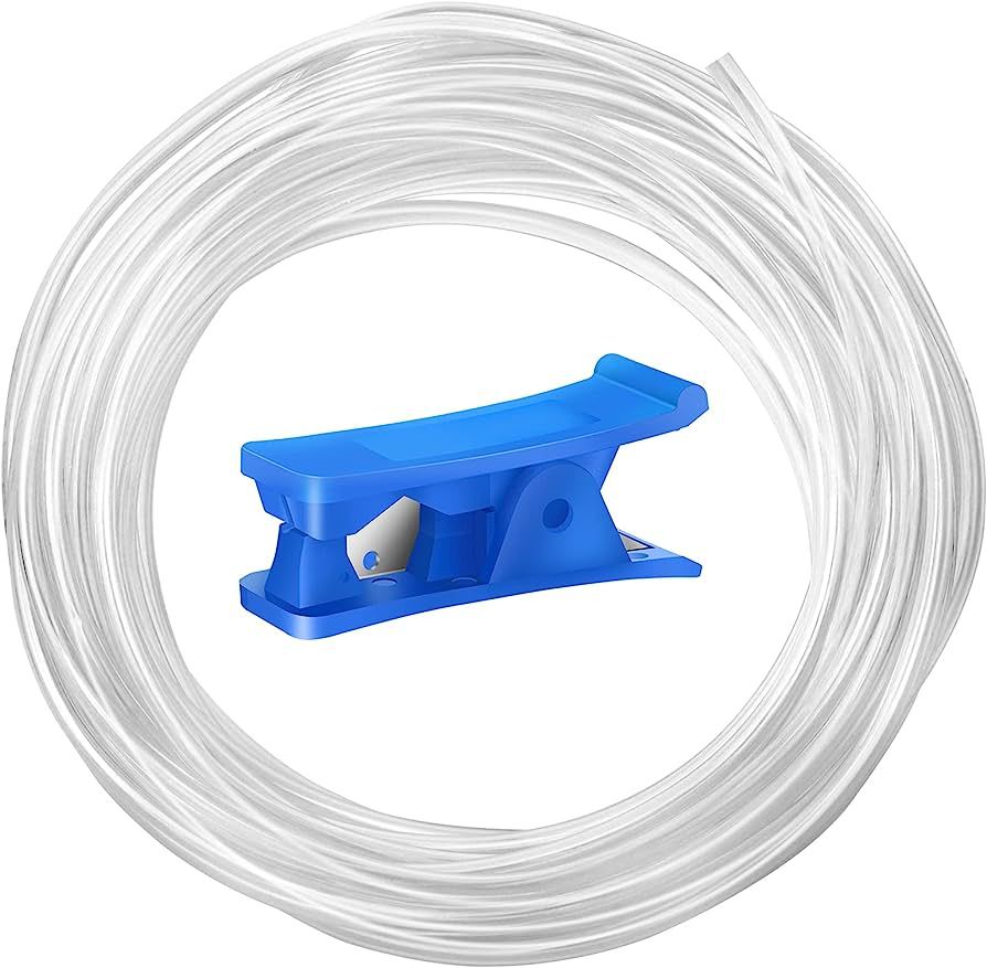 QCQIANG PVC Tubing ID 3/16'' (4mm) x OD 1/4''(6mm), Plastic Clear Tubing 33ft (10M) Length for Ag... | Amazon (US)
