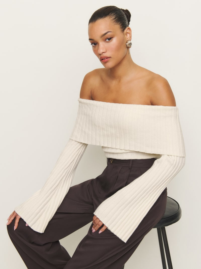 Lana Cashmere Blend Sweater | Reformation (Global)