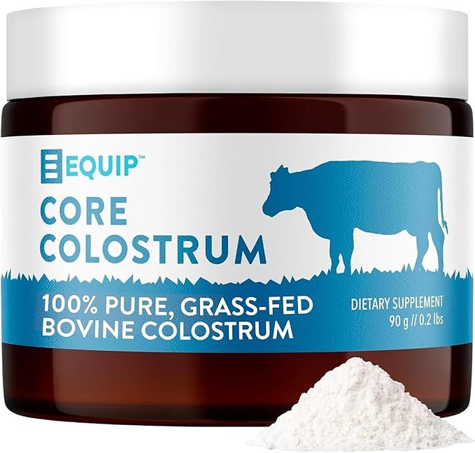 Equip Foods Core Bovine Colostrum Powder - 3,000mg Grass Fed Colostrum Supplement - Gut Health, I... | Amazon (US)