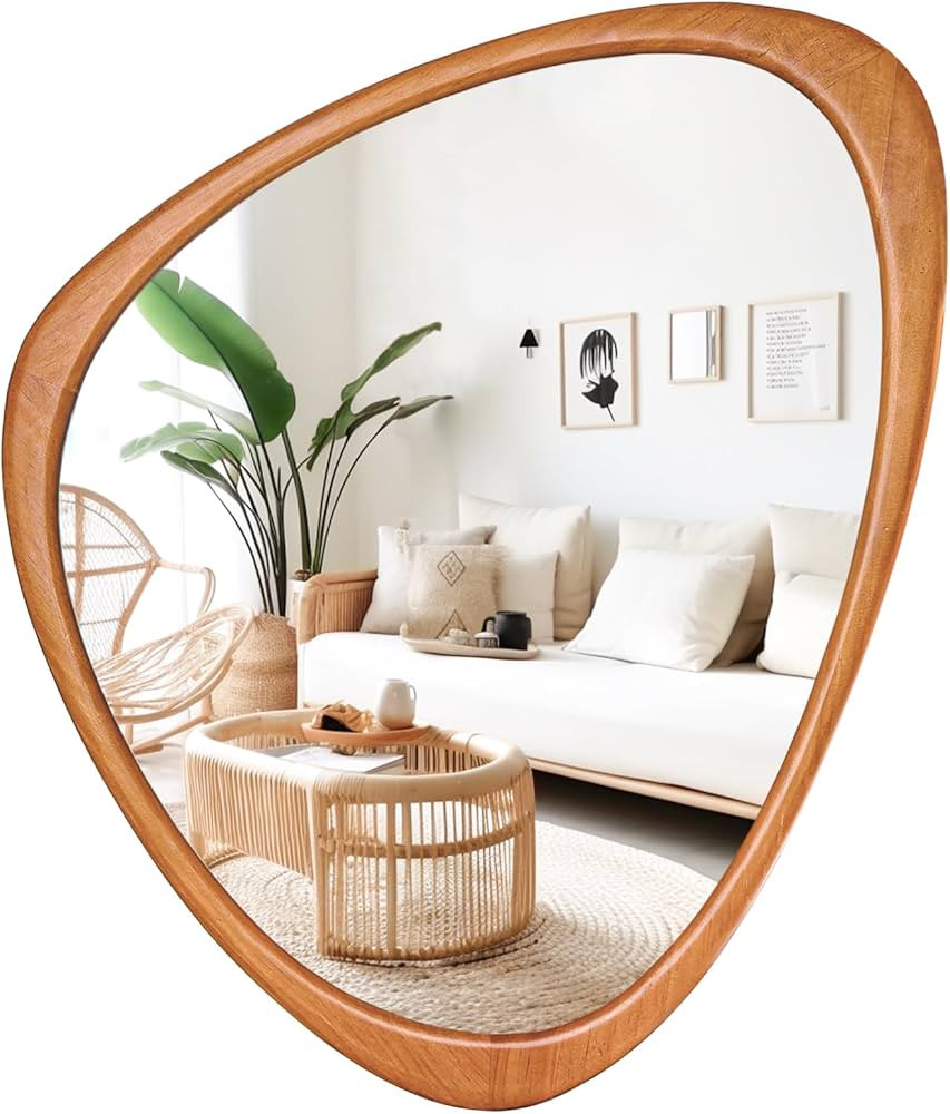 WallBeyond Asymmetrical Mirror, Irregular Wall Mirror for Bathroom, Wall Mirrors Decorative for B... | Amazon (US)