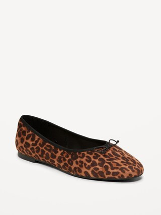 Faux-Leather Ballet Flats | Old Navy (US)