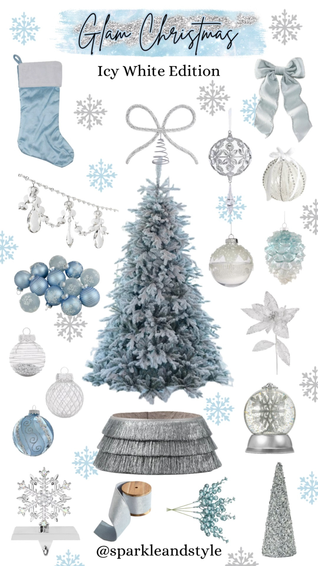 Glam Christmas: Icy White 🩵🤍

Christmas decor, Christmas tree, Christmas ornaments, Christmas ribbon, Christmas tree skirt, christmas stocking, Christmas wreath, Christmas tree topper, Christmas stocking holder, home interior, home decor, home accessories, home decoration, glam Christmas decor, girly girl Christmas, Luxe Christmas, elegant Christmas, classy Christmas, Christmas tree decorations, Christmas decorations

#LTKHoliday #LTKSeasonal #LTKHome