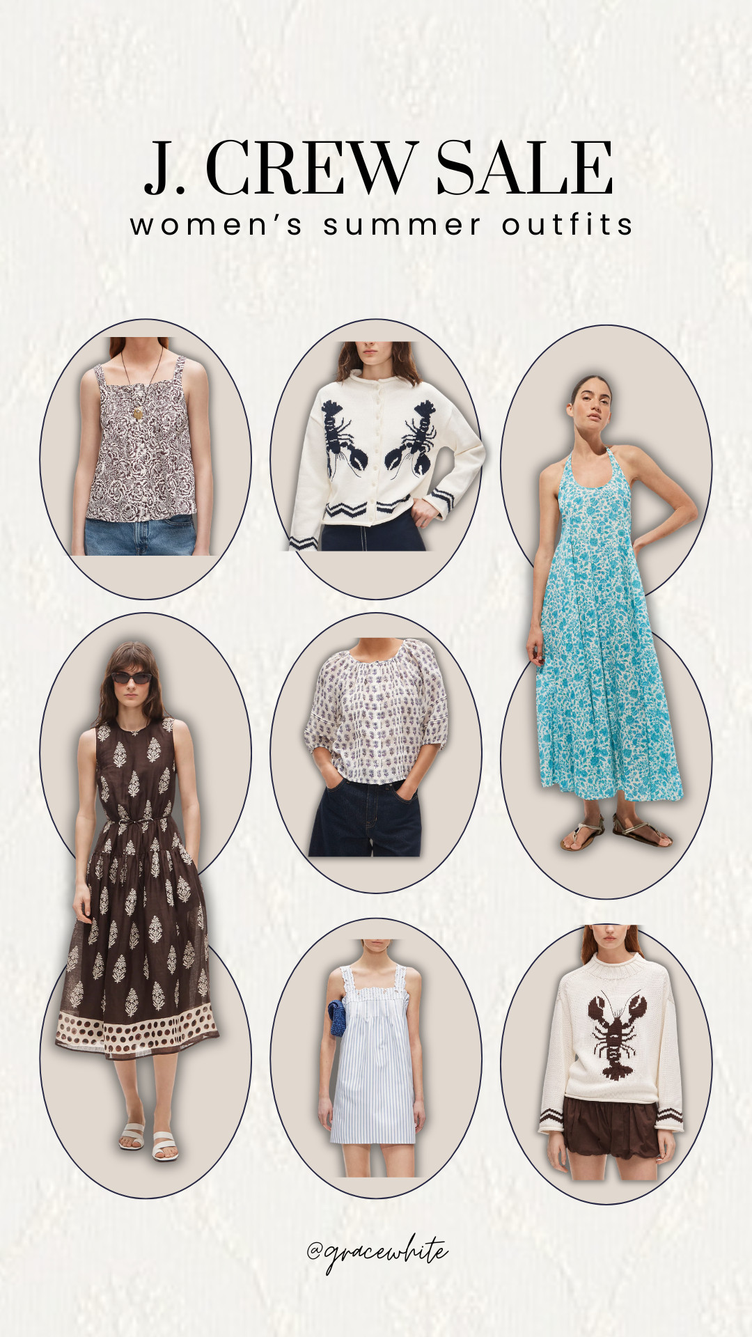 Those lobster tops omg say less!!

lobster tops, summer tops, summer sweaters, summmer dresses, vacay dresses, grace white

#LTKgrwm #LTKootd #LTKSeasonal