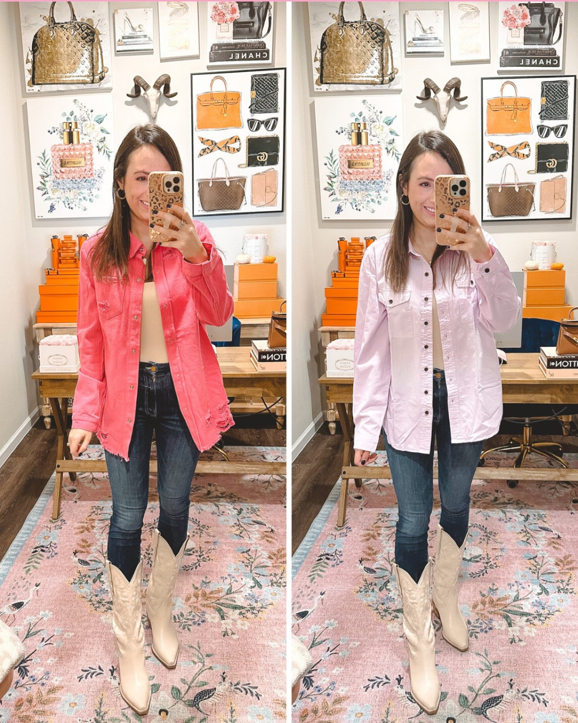 Amazon denim shackets - both size small



#LTKSeasonal #LTKunder50 #LTKunder100