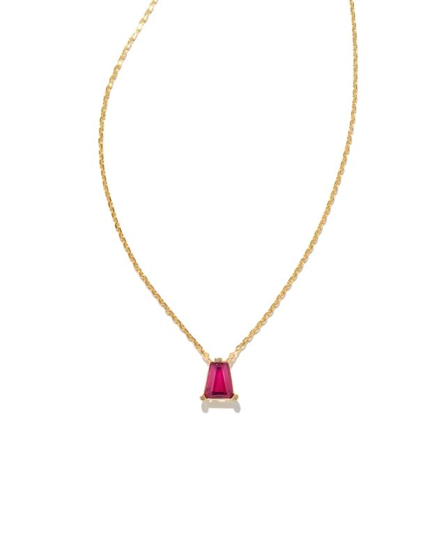 Blair Gold Pendant Necklace in Emerald Crystal | Kendra Scott | Kendra Scott