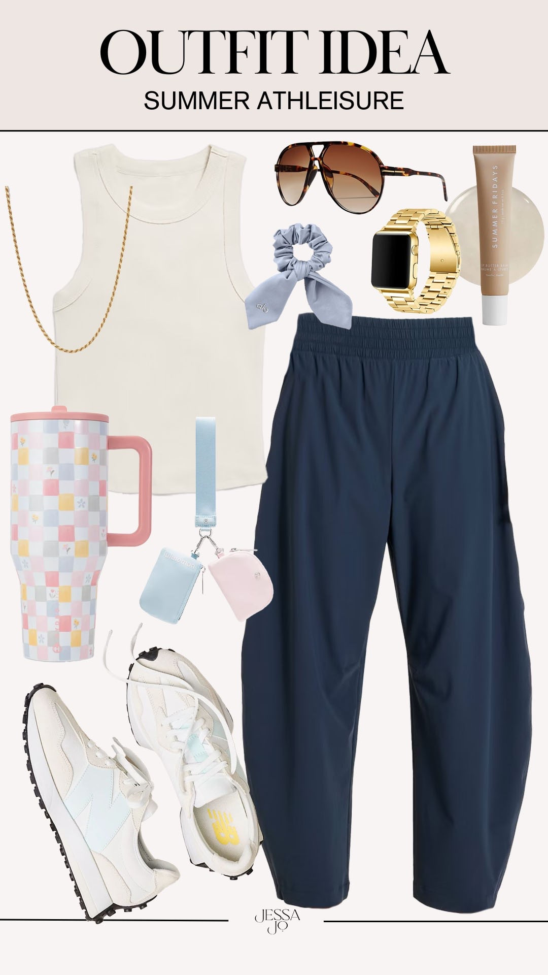 Cute summer athleisure outfit. Summer style. Comfy cute summer outfit. Causal summer ootd. Target deals. Target 25% off activewear. New hydrojug. Old navy basic tank.

#LTKSeasonal #LTKSaleAlert #LTKActive