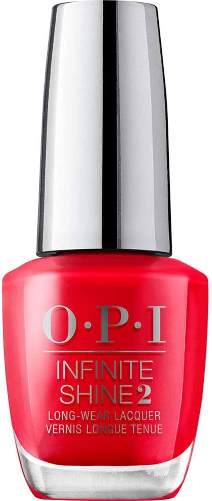 OPI Infinite Shine 2 Long-Wear Lacquer, Cajun Shrimp, Red Long-Lasting Nail Polish, 0.5 fl oz | Amazon (US)