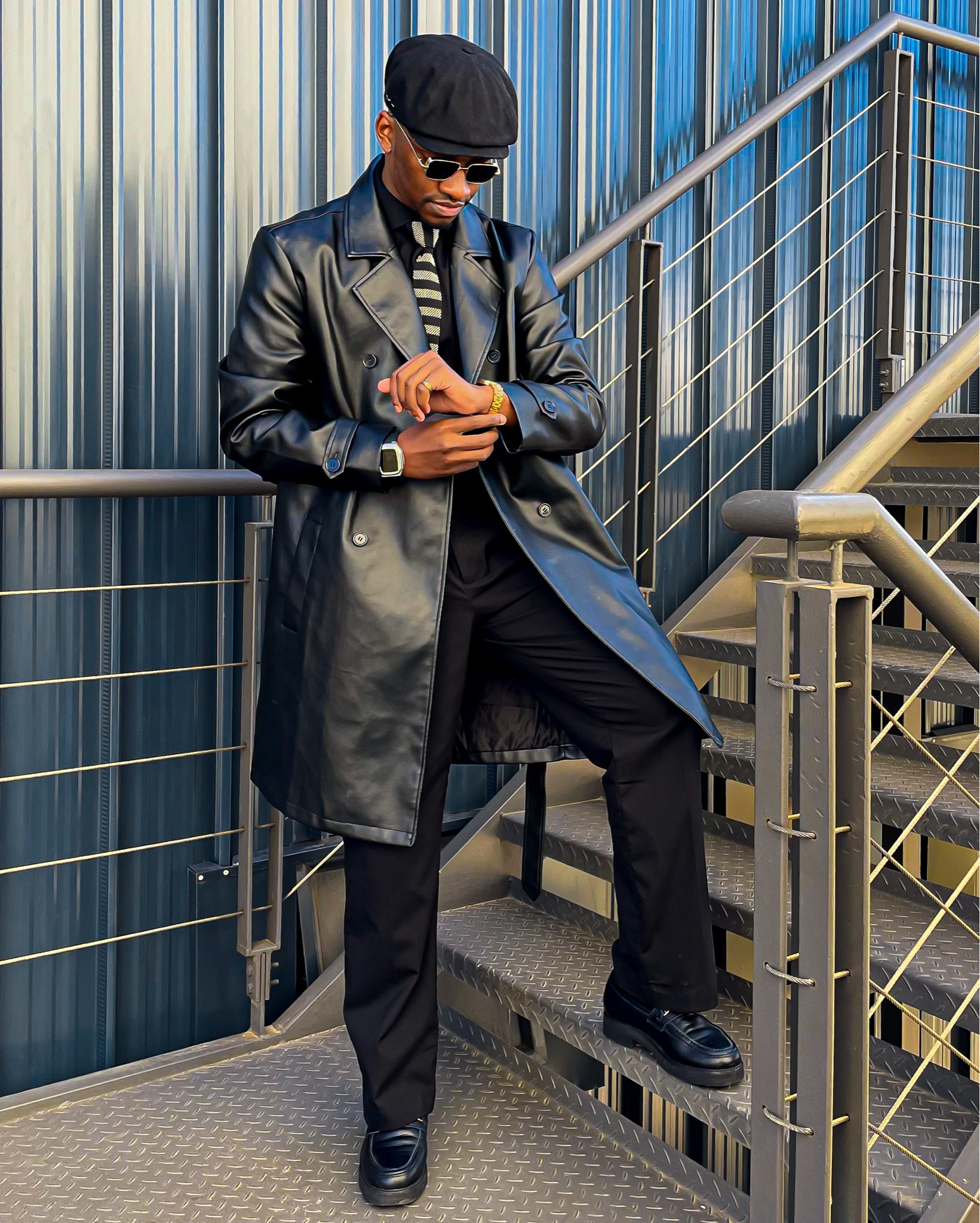 Complete your all black looks with this wrinkle free coofandy black dress shirt and black dial iconic link #LTKWORK #Workwear #allblack #winterwear 

#LTKSeasonal #LTKFindsUnder50 #LTKMens