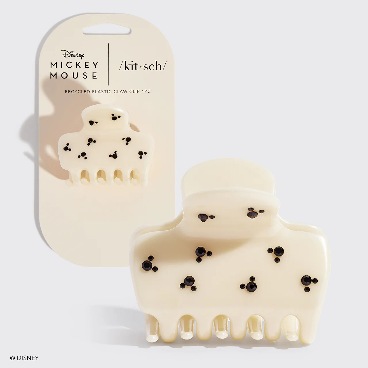 Mickey/Minnie x Kitsch Cloud Clip - Cream | Kitsch