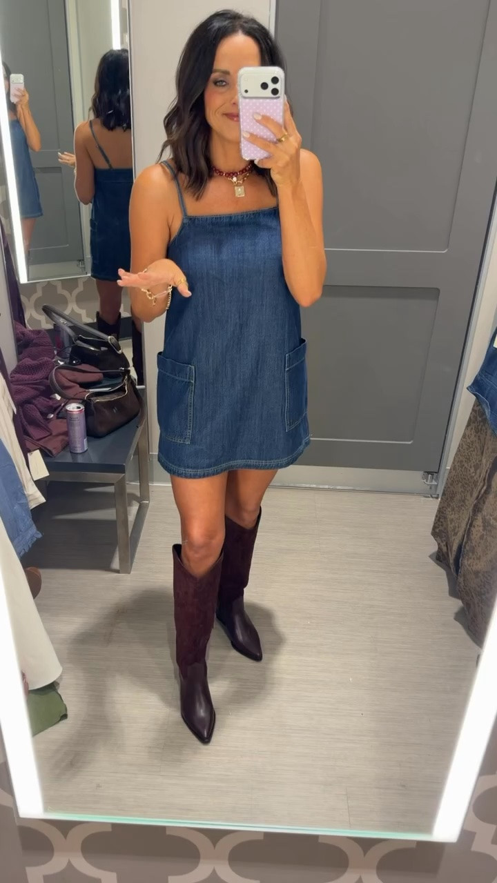 Game day girls, this one’s for you ❤️ these Target boots are SO good if you’re repping maroon, and the denim dress makes the cutest base for game day!

@Target 

#TargetFinds #TargetStyle #TargetFashion #GameDayOutfit #GameDayStyle #MaroonStyle #CollegeGameDay #DenimDress #FallFashion #AffordableFashion #LTKCreator #LTKFashion