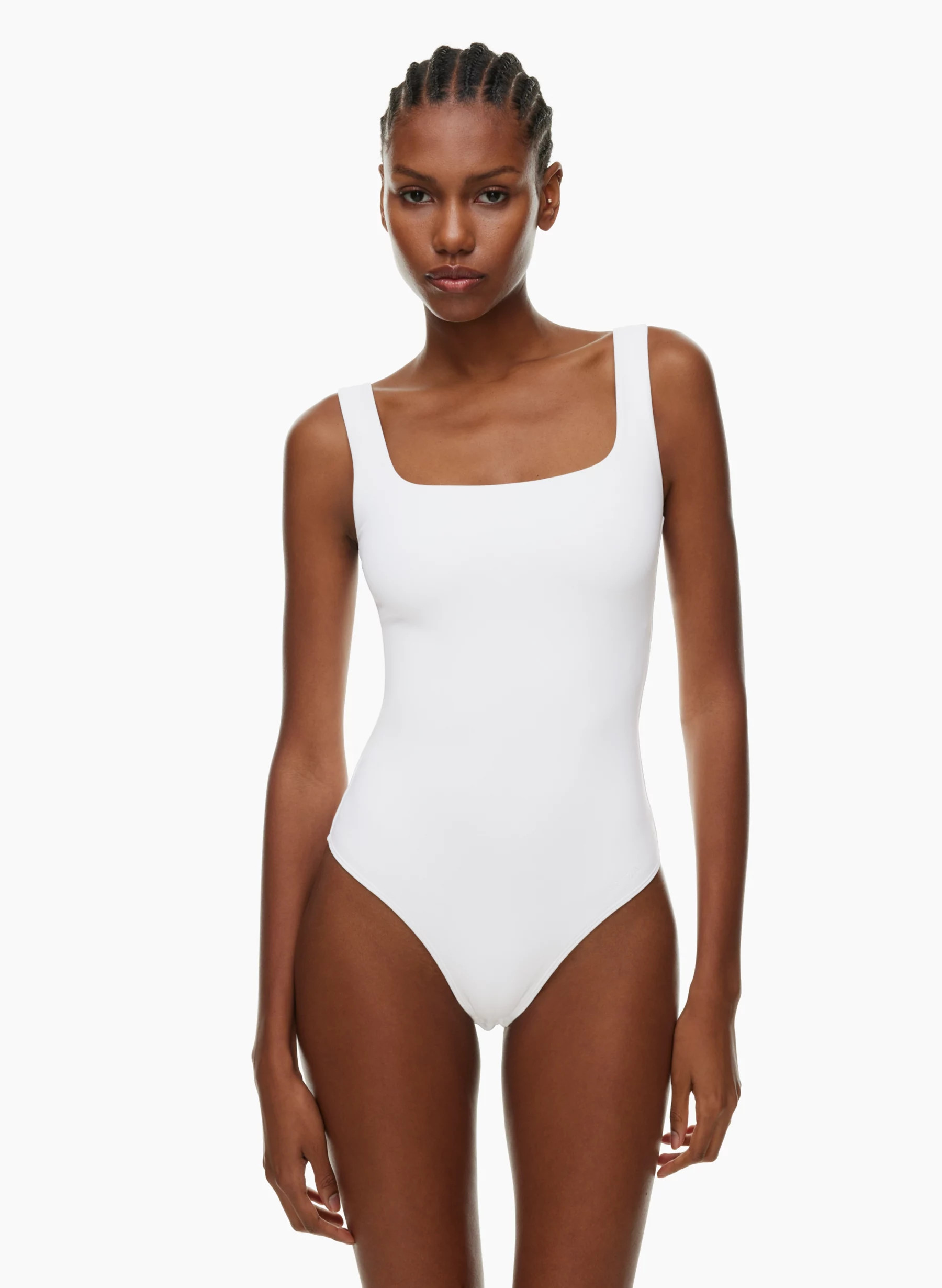 CONTOUR SQUARENECK BODYSUIT | Aritzia