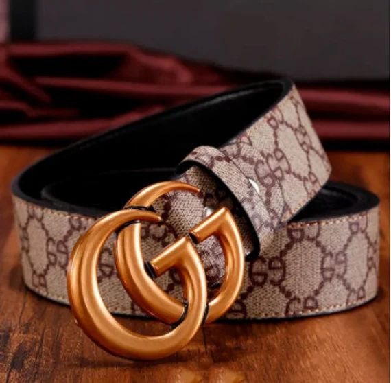 Luxury Belt, GG  Belt, Gold Belt, Leather Belt For Men and Woman | Etsy (US)