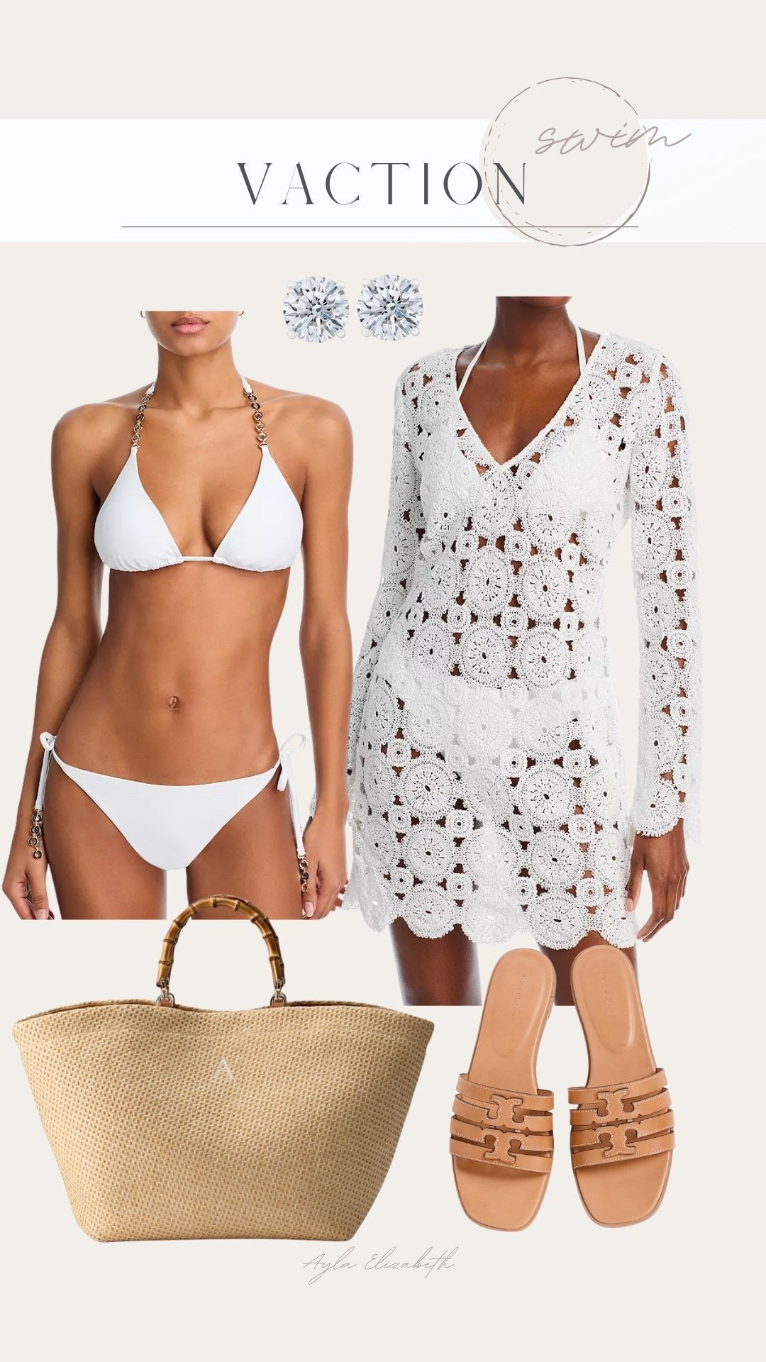 Vacation look for the pool or beach! #ltkswim #swim 

#LTKTravel #LTKSeasonal