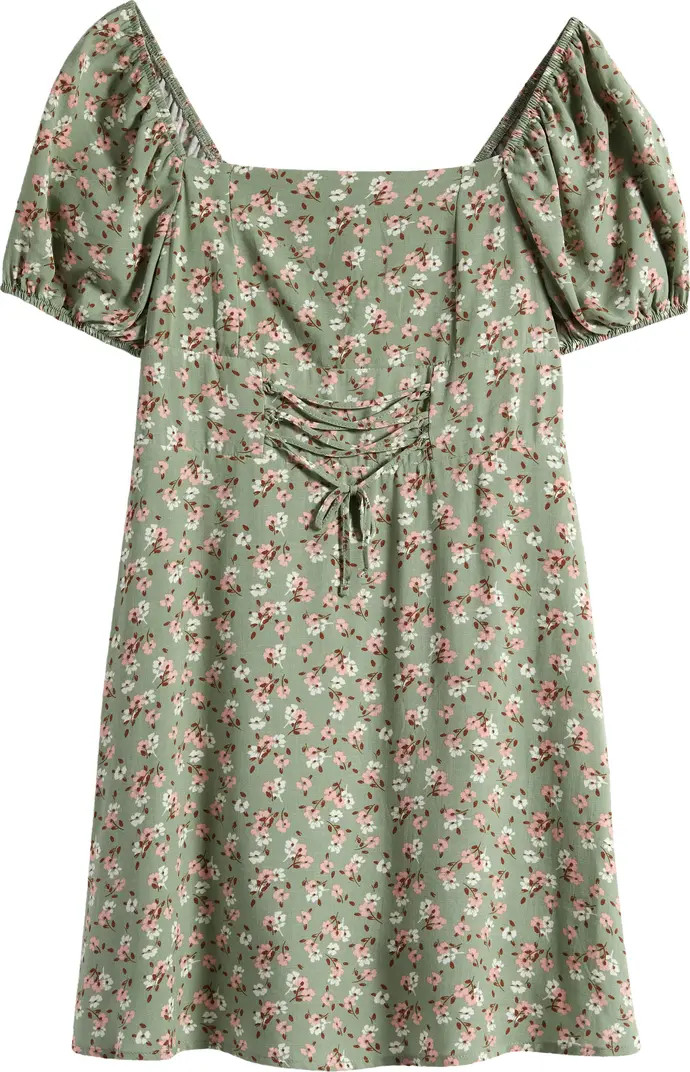 Love, Fire Kids' Floral Puff Sleeve Dress | Nordstrom | Nordstrom
