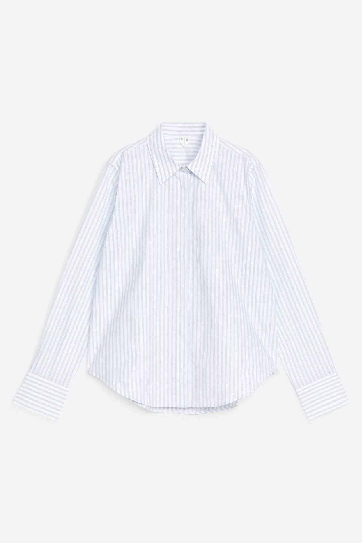 Regular-Fit Poplin Shirt | H&M (UK, MY, IN, SG, PH, TW, HK)