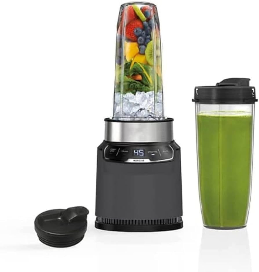 Ninja BN401-A Nutri Pro Compact Personal Blender, Auto-iQ Technology, 1100-Peak-Watts, for Frozen... | Amazon (US)