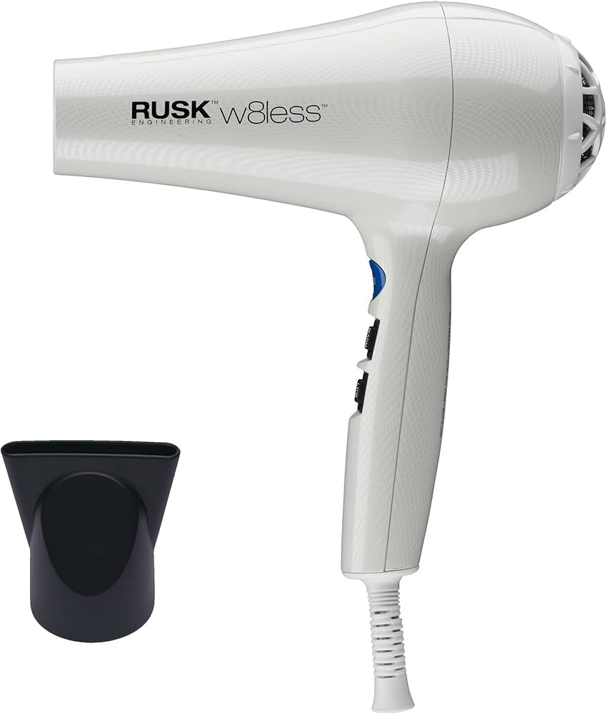 RUSK Engineering W8less Professional 2000 Watt Dryer, 7 Speed Settings, Lightweight. | Amazon (US)