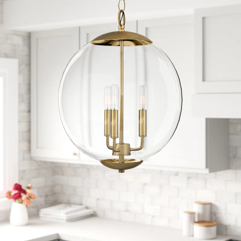 Patterson 3 - Light Dimmable Globe Chandelier | Wayfair North America