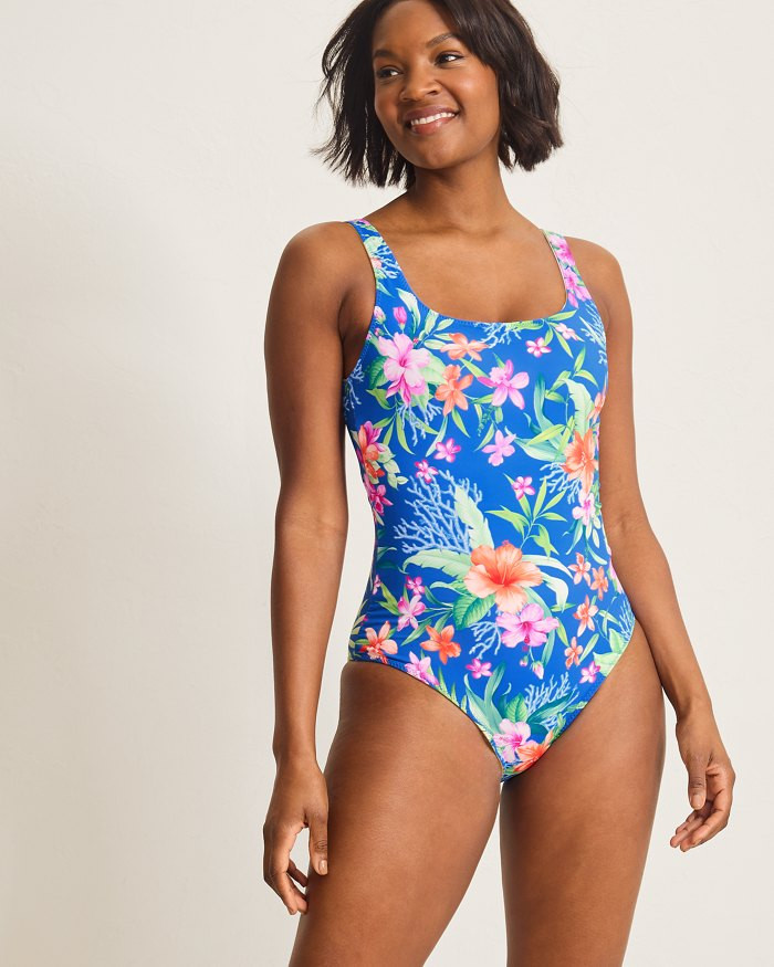 Isola Vita Reversible One-Piece Swimsuit | Tommy Bahama