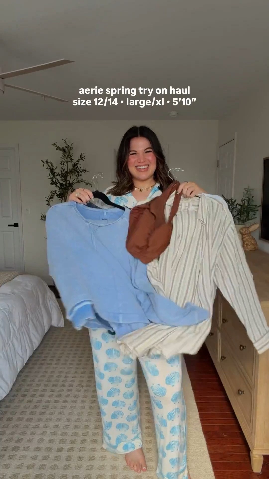 Aerie Spring Haul 🌸

Blue sweat pants - size L tall
Blue sweatshirt- size L
Bikini top - size XL
Bikini bottoms- size XL
Striped pants- size XL tall
Button down top- size L
T-Shirt- size L
Dark blue top- size L
Dark blue sweatpants- size L tall




#LTKMidsize #LTKSeasonal #LTKxAerie