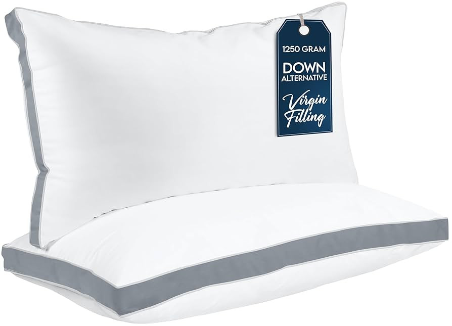 Utopia Bedding Bed Pillows for Sleeping King Size (Grey), Set of 2, Cooling Hotel Quality, Gusset... | Amazon (CA)