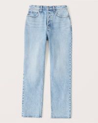 Women's Curve Love High Rise Dad Jean | Women's Bottoms | Abercrombie.com | Abercrombie & Fitch (US)