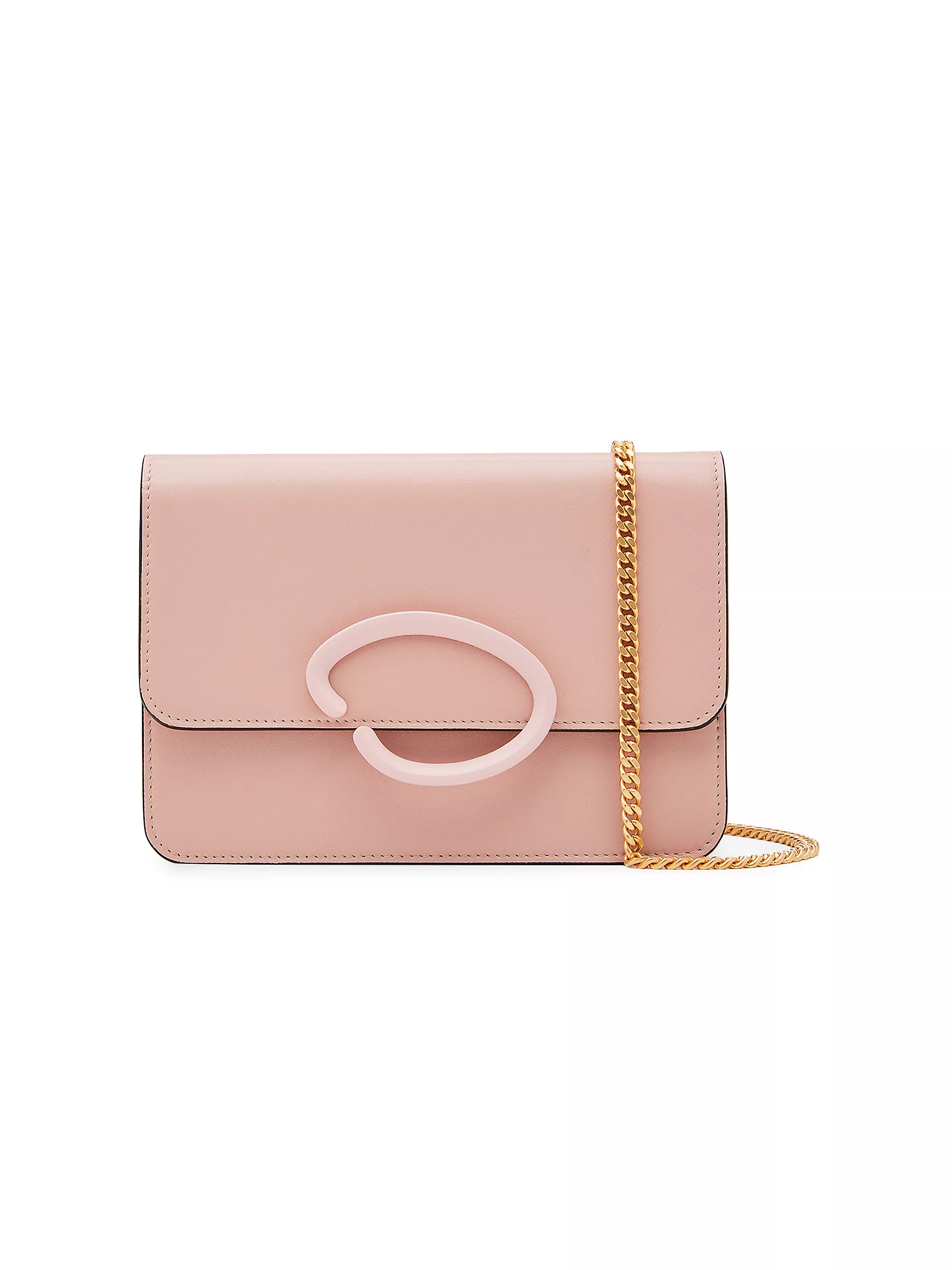 O Leather Pouchette | Saks Fifth Avenue