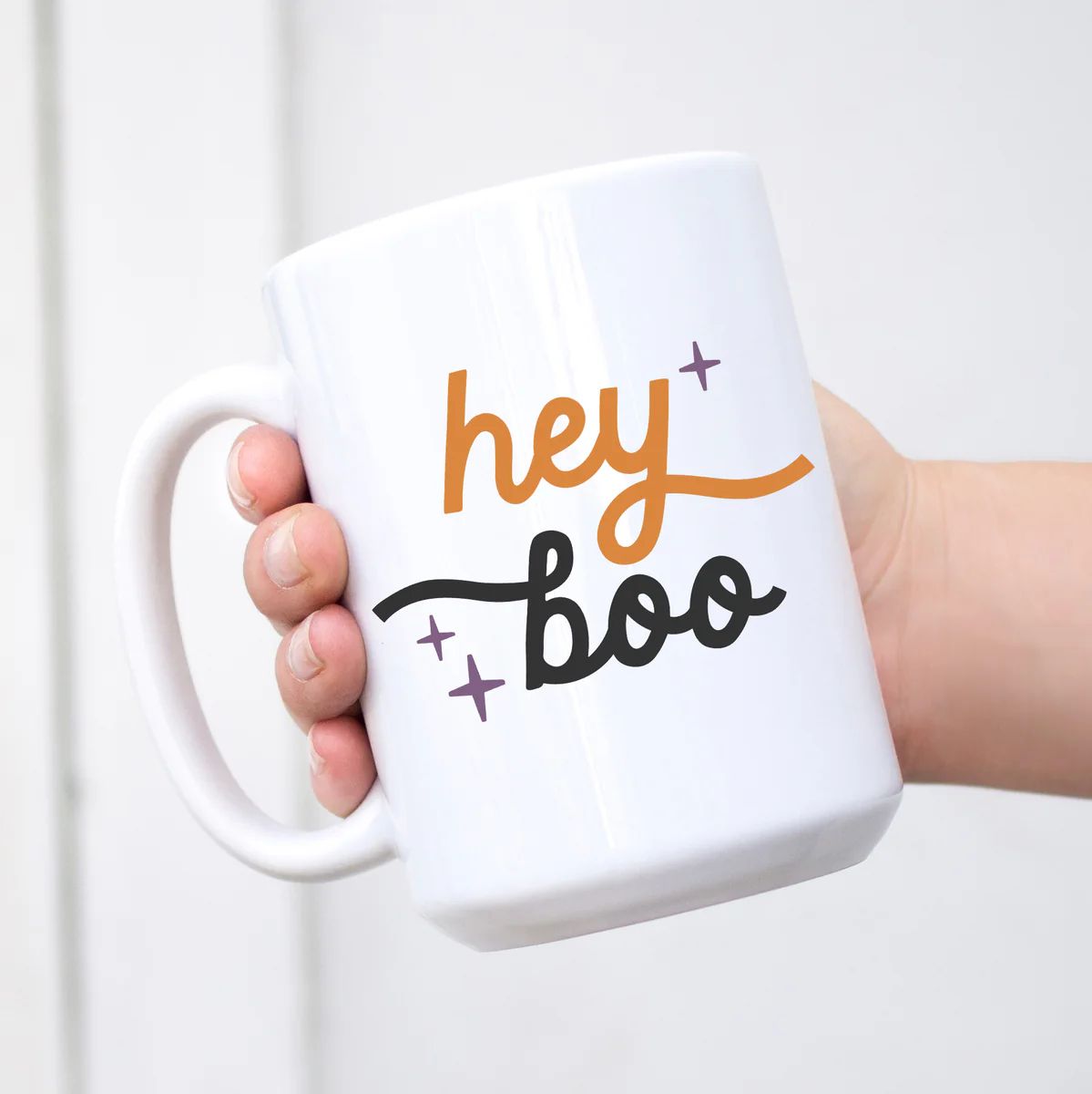 Hey Boo Mug | Sweet Mint Handmade Goods