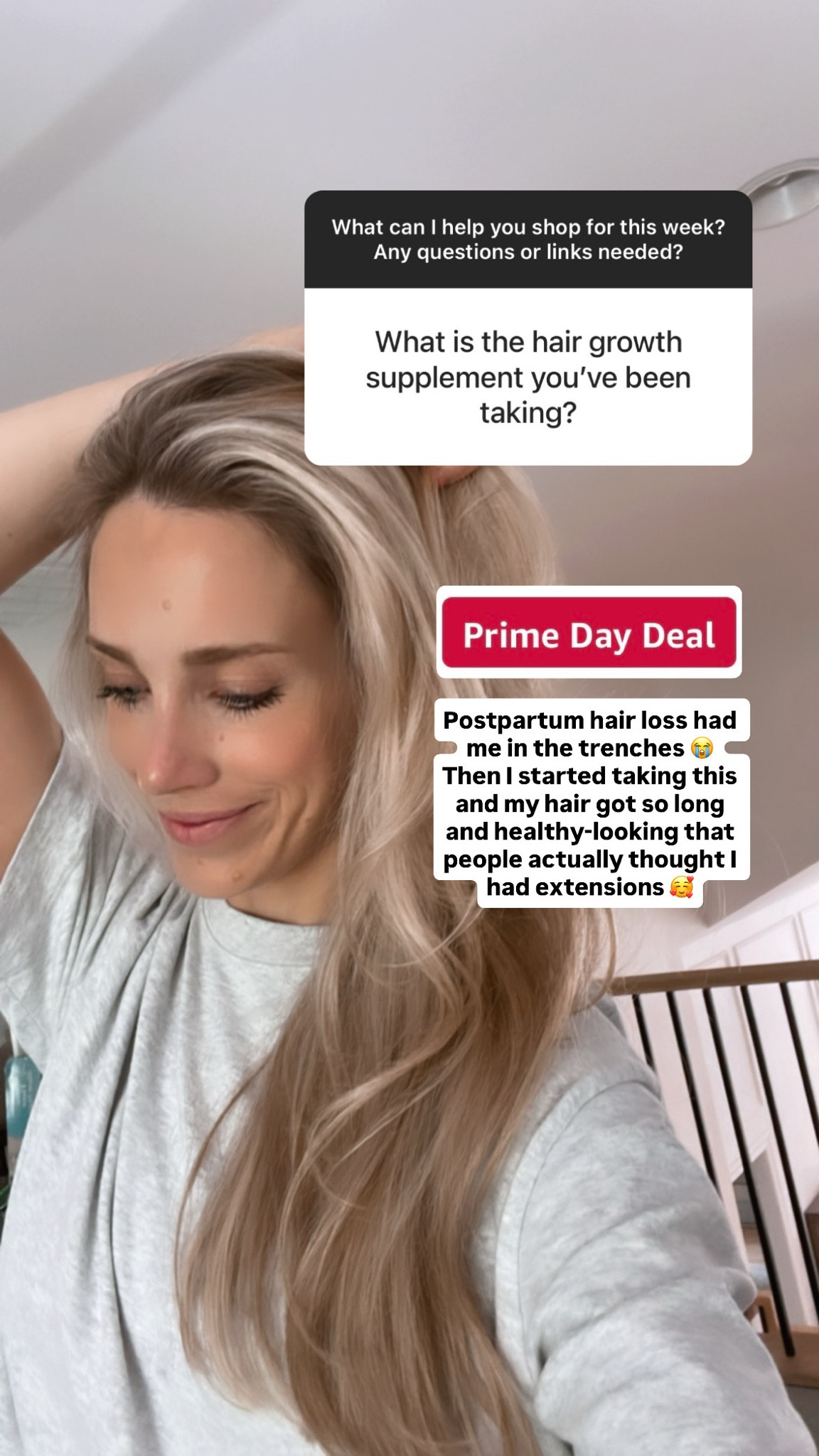 Amazon prime day deal hair growth supplement hair vitamins nutrafol

#LTKselfcare #LTKBeauty #LTKSaleAlert
