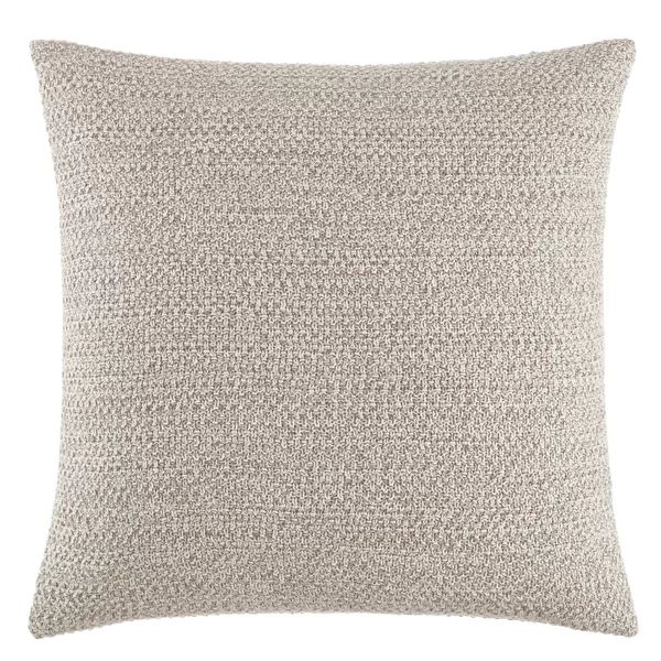 Kenneth Cole New York Marled Knit Beige Throw Pillow | Wayfair North America