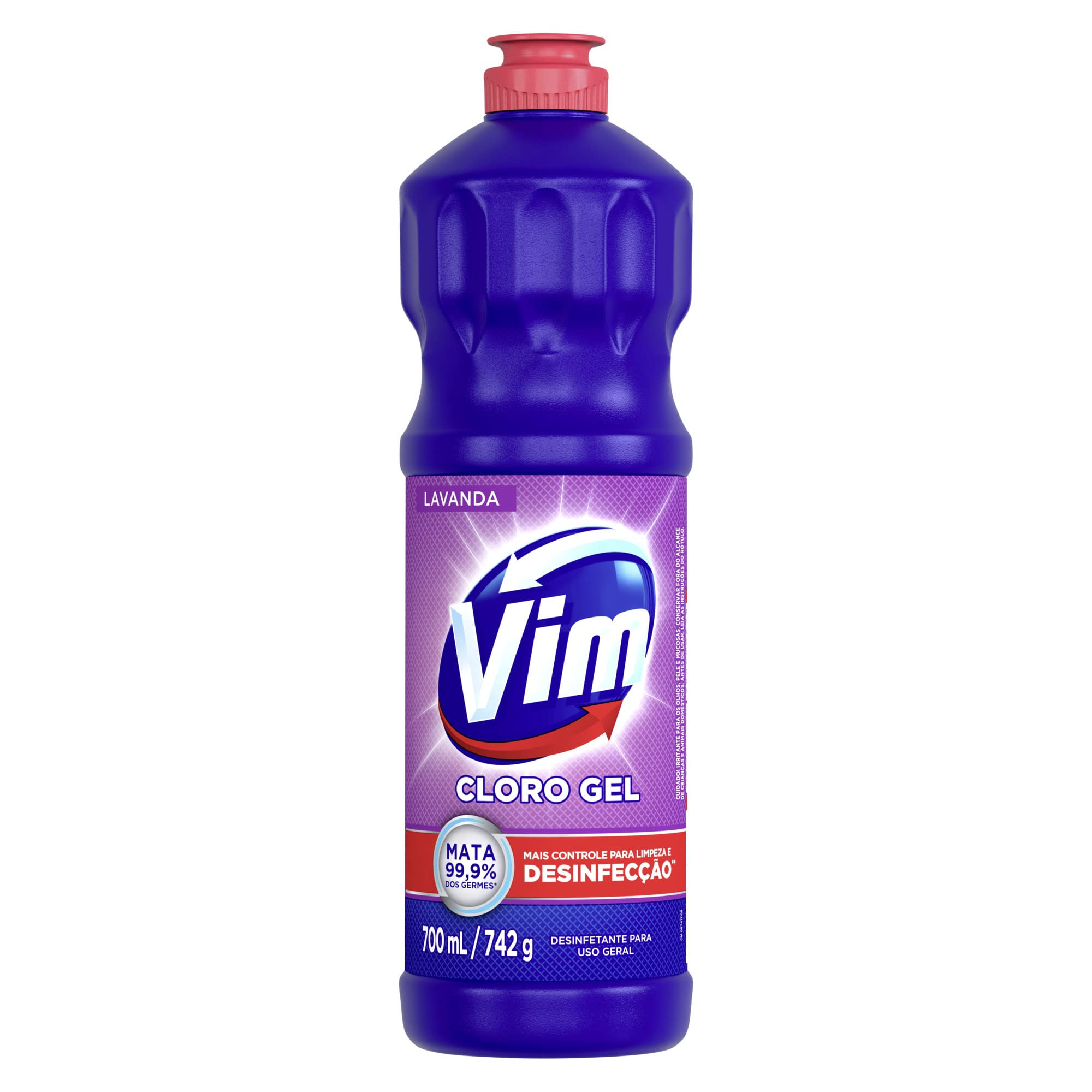 Cloro Gel Vim Lavanda 700 ml | Amazon (BR)
