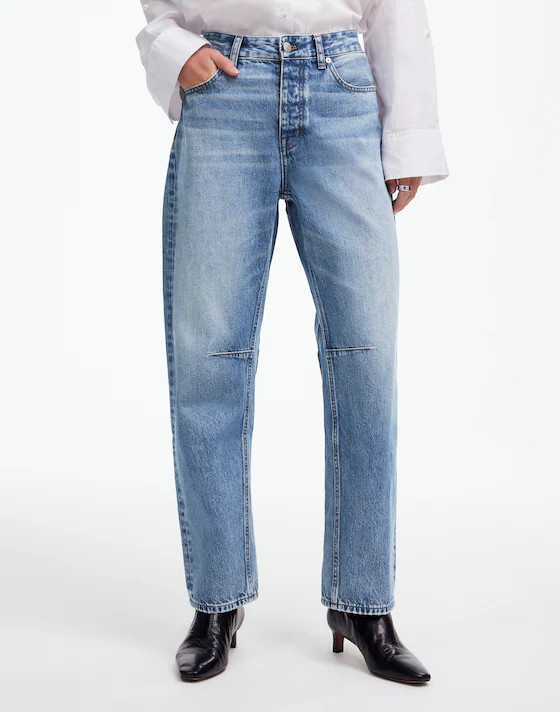 The Darted Barrel-Leg Jean | Madewell | Madewell
