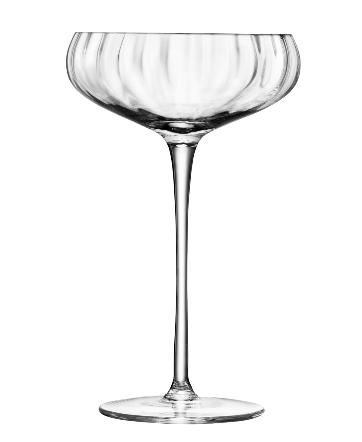 Lsa International Aurelia Champagne Saucer 10oz Clear Optic x 2 - Clear | Macy's