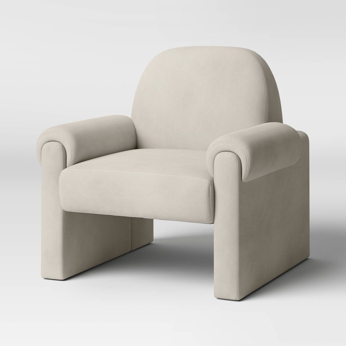 Sculptural Accent Chair Tan - Threshold™ | Target