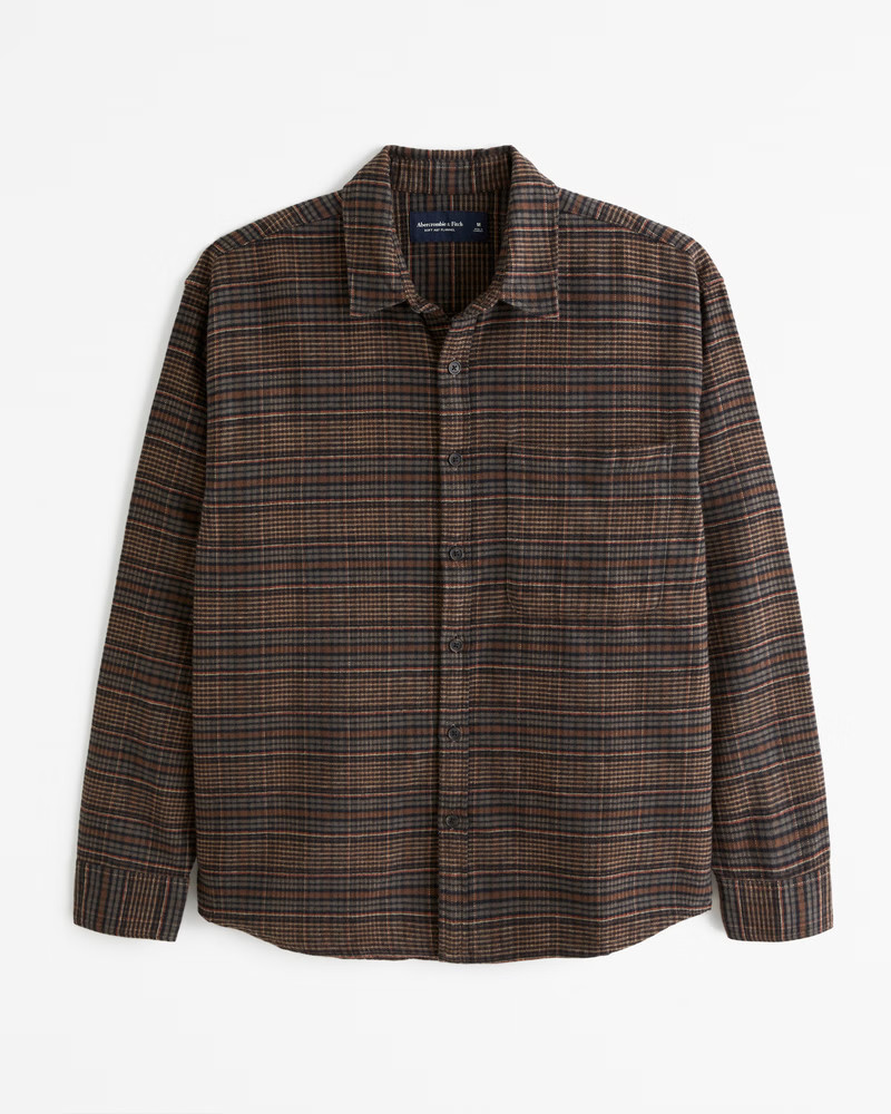 90s Relaxed Flannel | Abercrombie & Fitch (US)