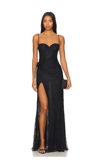 Salma Gown in Black | Revolve Clothing (Global)