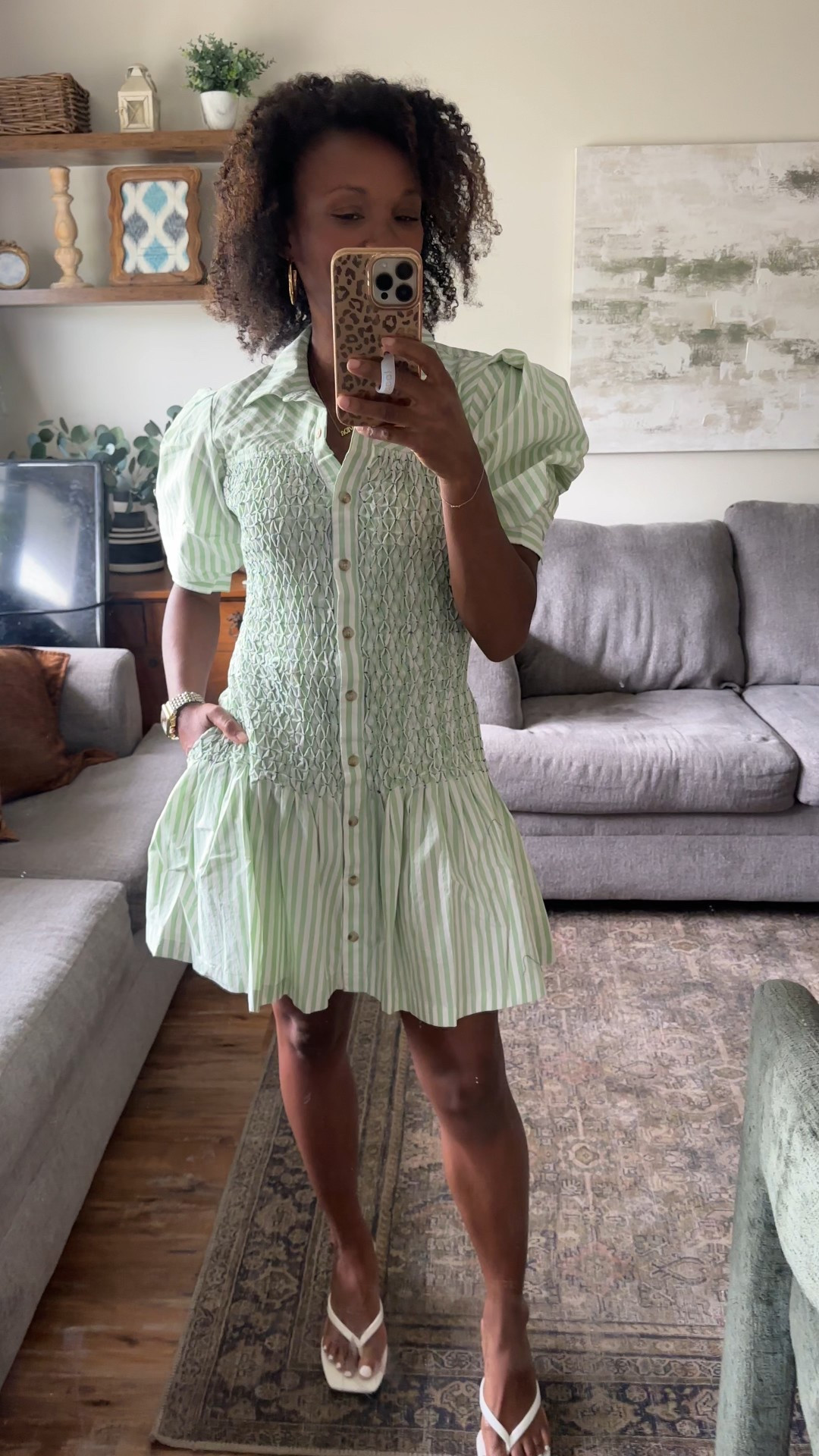 Sneak peek of the cutest dress!  I got a size small petite for length and it’s perfect!

If you didn’t know small petite fits like a regular size XS 

#LTKPetite #LTKSummerEdit