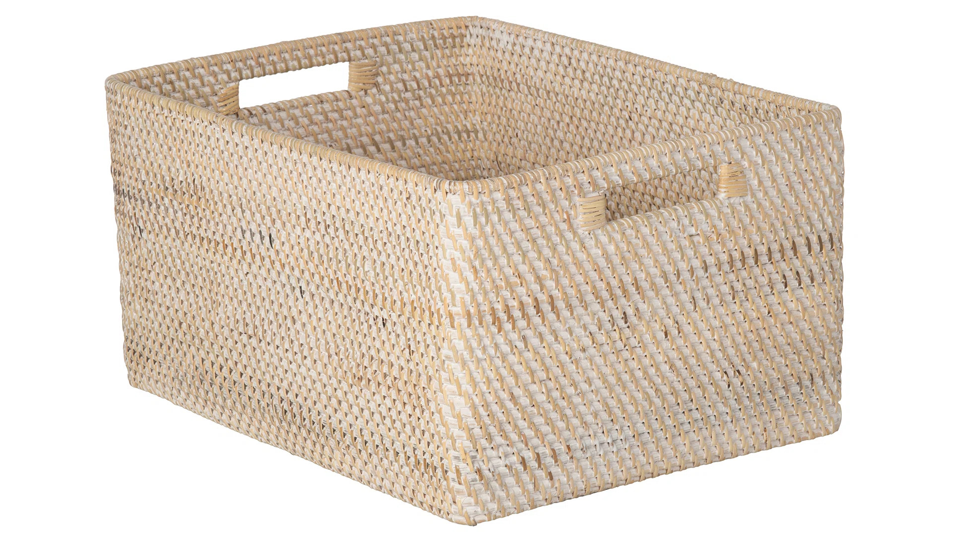Rosecliff Heights Bavan Rattan Decorative Basket | Wayfair North America