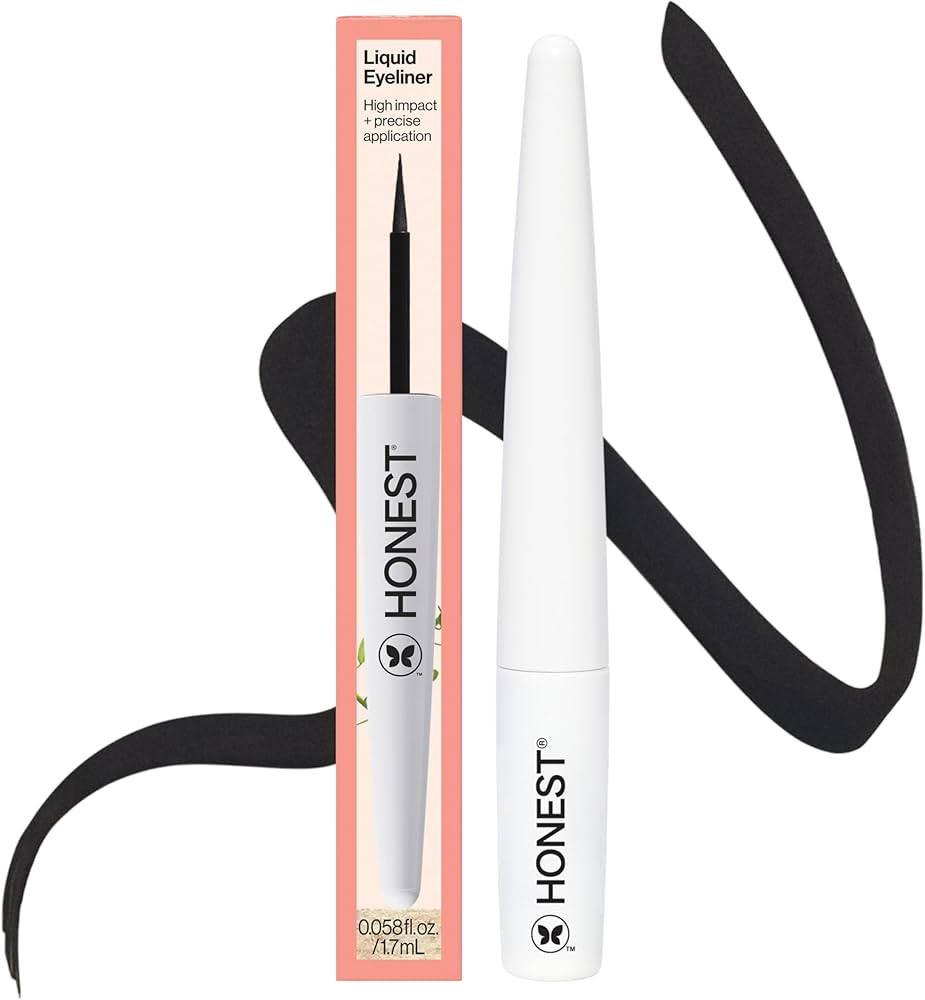 Honest Beauty Longlasting Liquid Eyeliner, Smudge Flake Proof, Precise Application, Hypoallergeni... | Amazon (US)