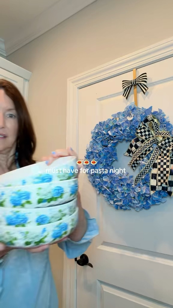 I found the perfect sized pasta  bowls - 32 oz shallow bowls that nest 

#LTKHome
