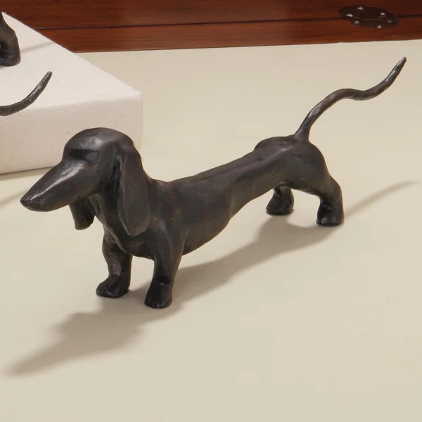 Dachshund Hound Sculpture | Wayfair Professional