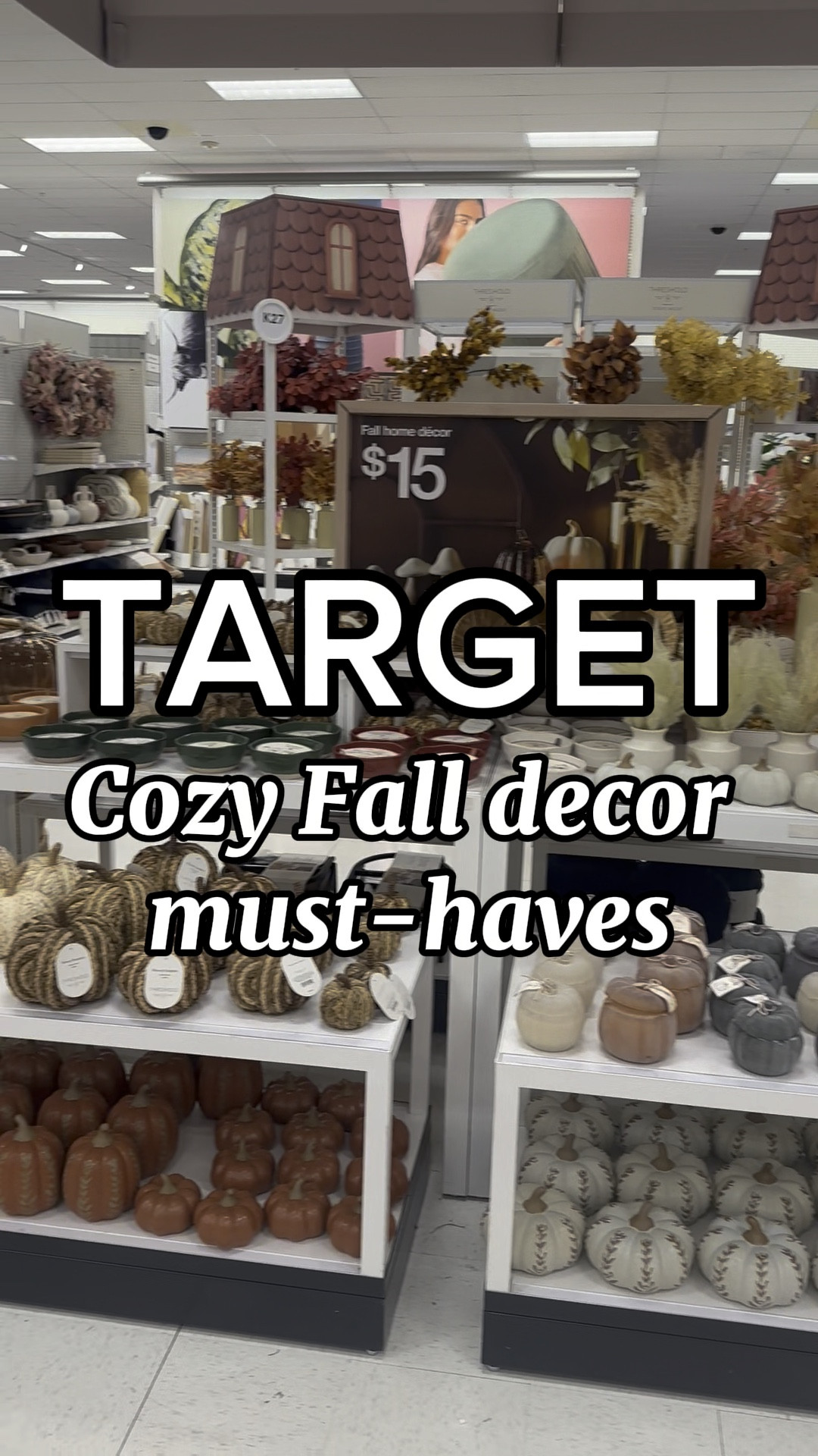 Cozy fall vibes are in full swing with these Target must-haves! 🍂✨ From beautiful wreaths to amazing vases, florals, and seasonal decor, these pieces will help make your home feel warm and inviting this season. 

#LTKHome #LTKVideo #LTKFindsUnder50