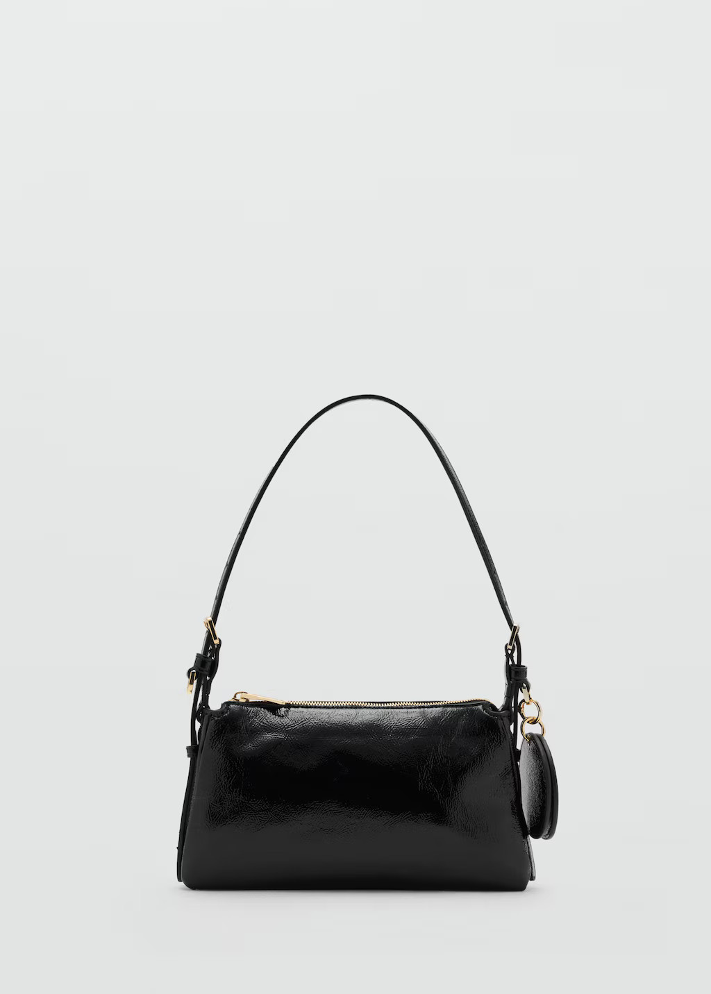 Shiny shoulder bag - Women | MANGO USA | Mango (US/MX/AU)