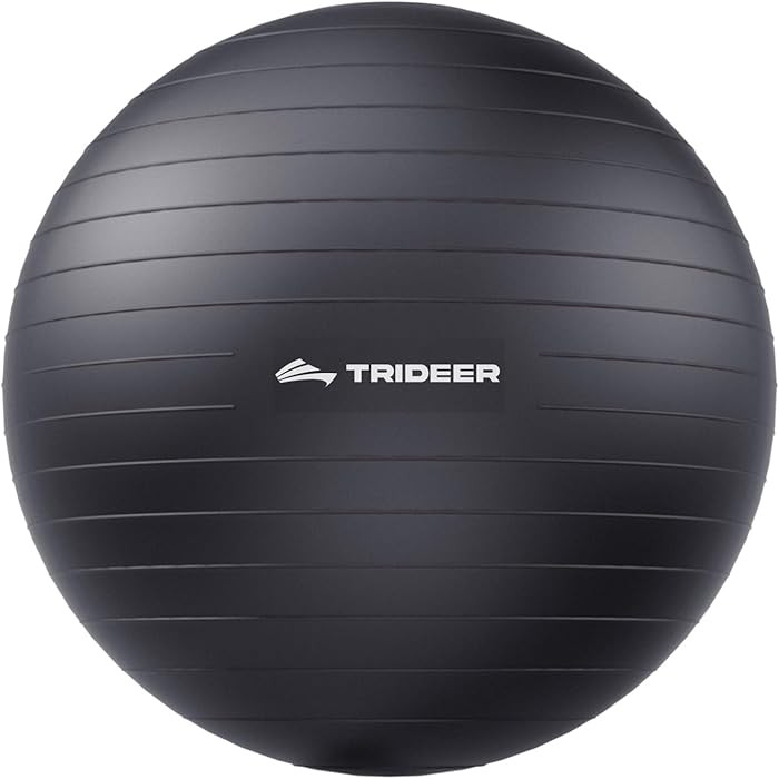 Trideer Exercise Ball for Yoga, Pilates & Fitness – Stability Ball Equipment for Home Gym & Off... | Amazon (US)