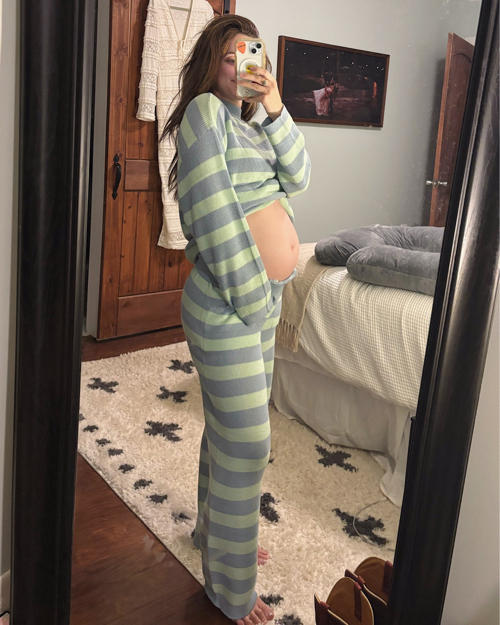3rd trimester Bump friendly knit pj set! Amazon find! Super cute and affordable!

#LTKGiftGuide #LTKOver40 #LTKU