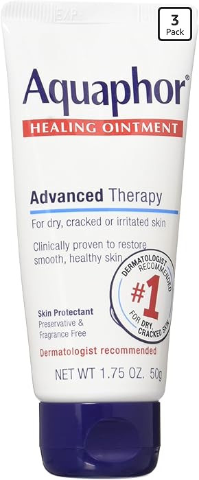 Aquaphor Healing Skin Ointment Advanced Therapy, 1.75 oz (Pack of 3) | Amazon (US)